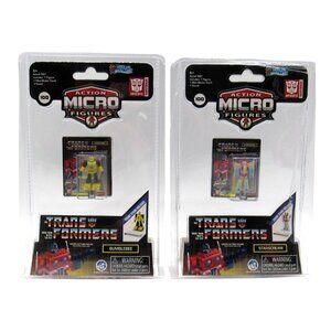 TRANSFORMERS Bumblebee And Starscream Mini Worlds Smallest Action Micro Figures